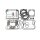 Cometic, EST top end gasket kit. XL883