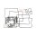 Cometic, EST rocker cover gasket kit. Evo Big Twin 84-91
