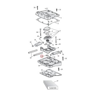 Cometic, o-ring breather baffle