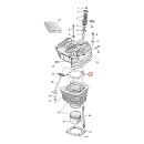 Cometic gasket set, cylinder head. 3.5" bore...