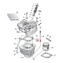 Cometic, cylinder head gasket set. 3-5/8" .040"...
