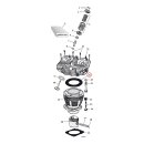 Cometic, cylinder head gasket set. 3-5/8" MLS