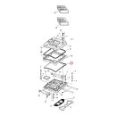 Cometic, lower rocker cover gasket. Cork