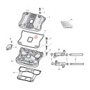 Cometic, middle rocker cover gasket. Rubber