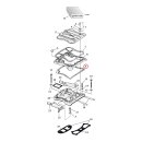 Cometic, lower rocker cover gasket. Rubber