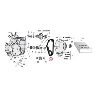 Cometic, cam cover gaskets. Paper