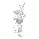 Cometic, o-ring cylinder head & base stud