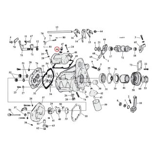 Cometic, o-ring neutral switch / oil pump / crankcase