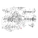 Cometic, gasket transmission end cover. Fiber