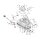 Cometic, gasket transmission oil spout (filler). Fiber