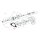 Cometic, gasket oil deflector plate starter. Fiber