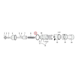 Cometic. gasket solenoid. Foam