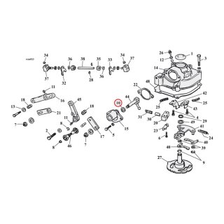 Cometic, oil seal shifter shaft cover