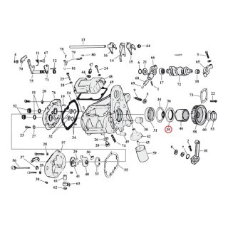Cometic, oil seal mainshaft