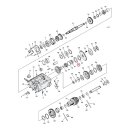 Cometic, seal transmission mainshaft. Single lip