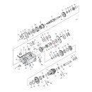 Cometic, oil seal mainshaft / clutch hub. Double lip