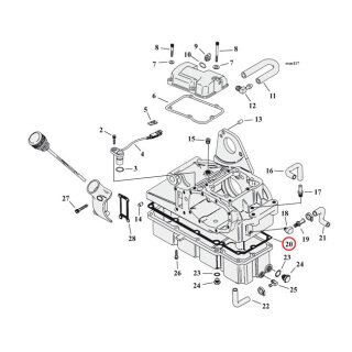 Cometic, gasket transmission oil pan. Fiber