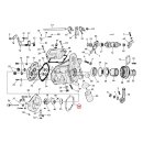 Cometic, gasket transmission end cover. Fiber