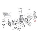 Cometic, oil pump body to case gasket. Fiber