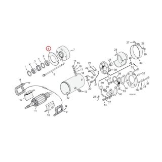Cometic, generator mount gasket