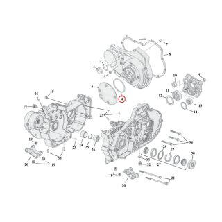 Cometic, o-ring derby cover & 6th gear mainshaft