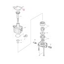 Cometic, oil pump body to case gasket. Fiber
