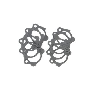Cometic gasket, starter motor mount. .020" fiber