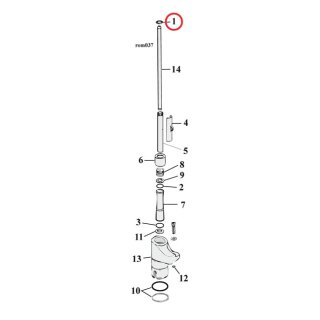 Cometic, oil seal magneto mount / pushrod covers
