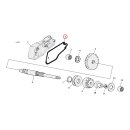 Cometic, gasket starter shaft housing. .031" fiber