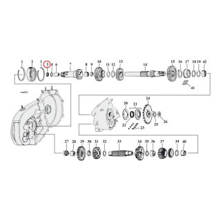 COMETIC OIL SEAL, CLUTCH GEAR