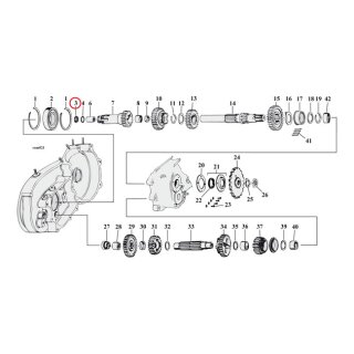 COMETIC OIL SEAL, CLUTCH GEAR