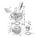 Cometic, cylinder head gasket set. 4.00" .040" MLS