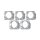 Cometic, cylinder base gasket. Rear. .031" fiber