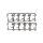 Cometic, tappet block gaskets. FR/RR. AFM
