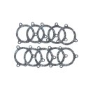 Cometic, air cleaner housing to filter element gasket. Fiber