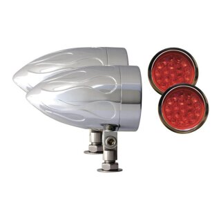 ADJURE. BEACON 2 LED TARGET, RED