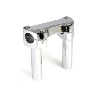 Straight chrom Riser Set 4.5" für 1" Lenker für Harley