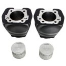 S&S 80 cui Kolben und Zylinder Kit für Harley Evo Big Twin 84-99 schwarz