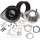 S&S Teardrop Luftfilter Aircleaner Kit schwarz für Harley XL Sportster 91-06