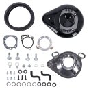 S&S Teardrop Luftfilter Kit schwarz für Harley...