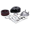 S&S Teardrop Luftfilter Kit schwarz für Harley Big Twin Modelle 93-17
