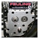 Feuling Reaper chain driven 543C camshaft set Twin Cam 06-17