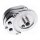 Feuling, offset oil filter adapter. Chrome