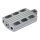 Dippert, aluminum kick pedal. Polished