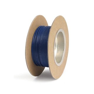 NAMZ, wire on spool. 18 gauge, 100ft. Blue