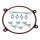 James gasket repair kit. Primary to crankcase. RCM B.T. 84-06