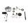 Sportster kick start kit, polished