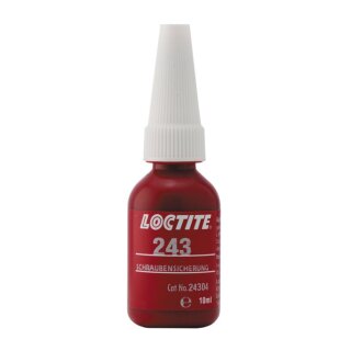 LOCTITE 243 BLUE, THREADLOCKER 24CC