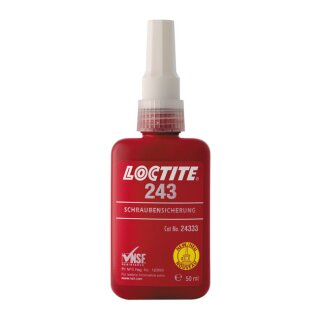 LOCTITE 243 BLUE, THREADLOCKER 50CC