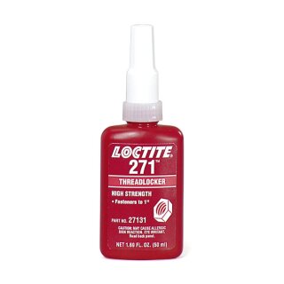 LOCTITE 271 RED, THREADLOCKER 24CC
